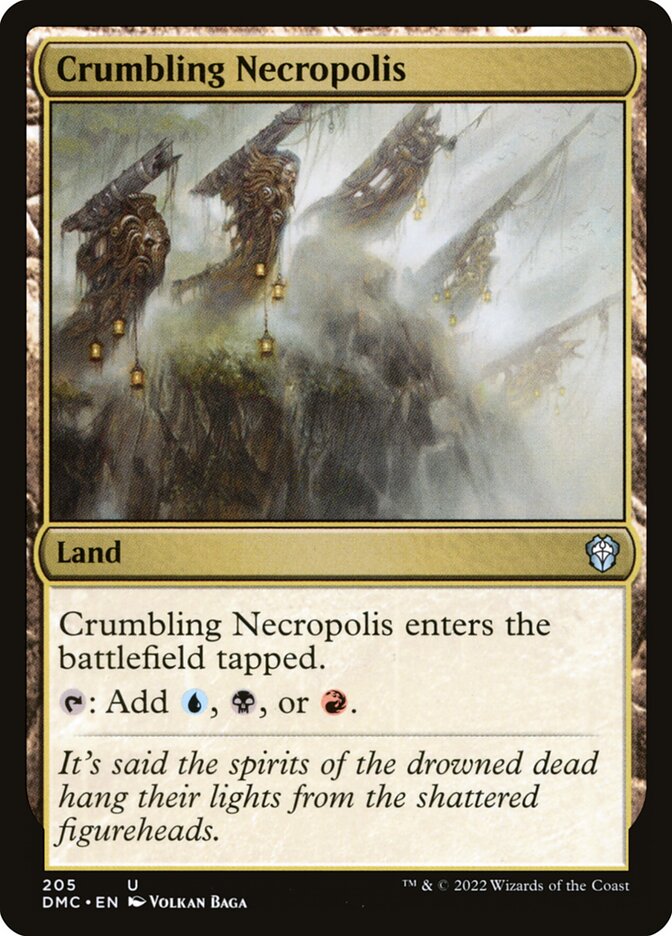 Crumbling Necropolis card front