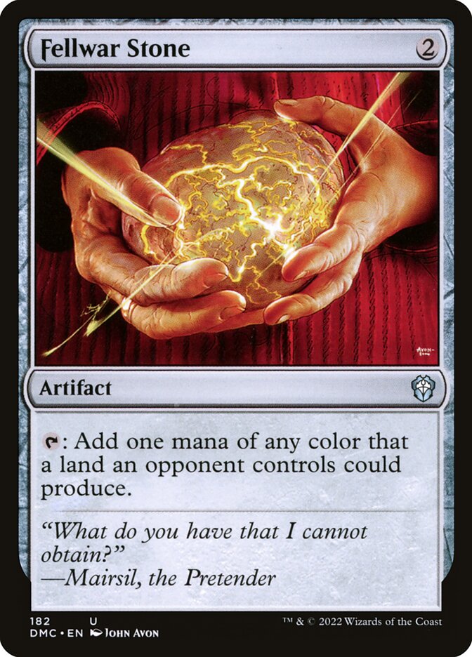 Fellwar Stone card front