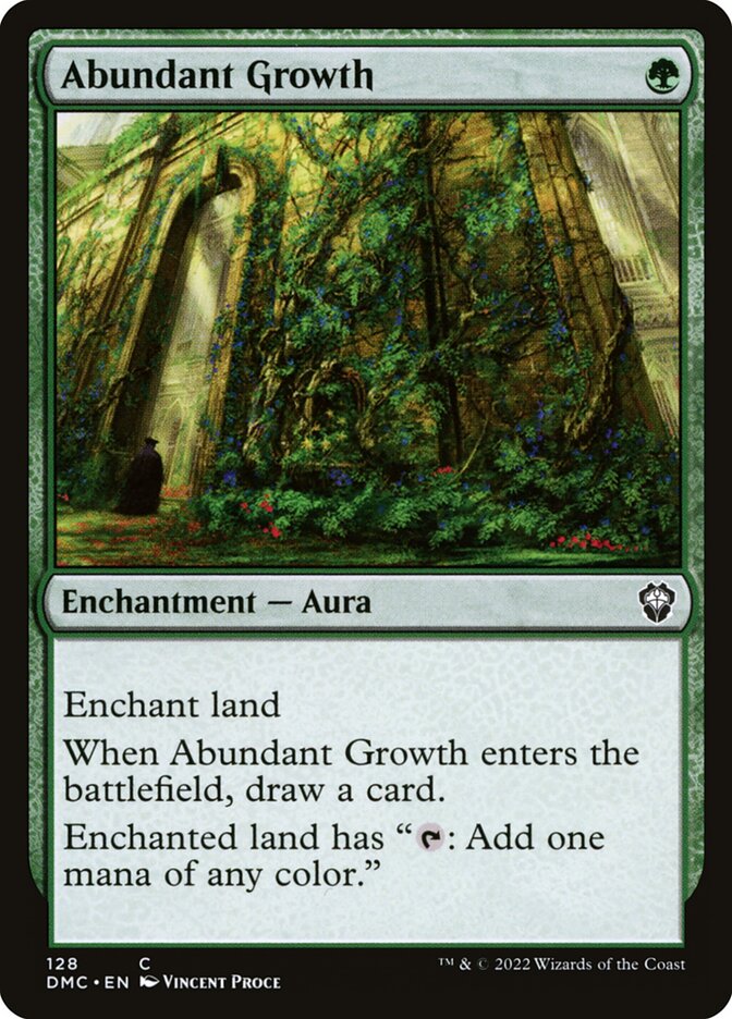Abundant Growth card front