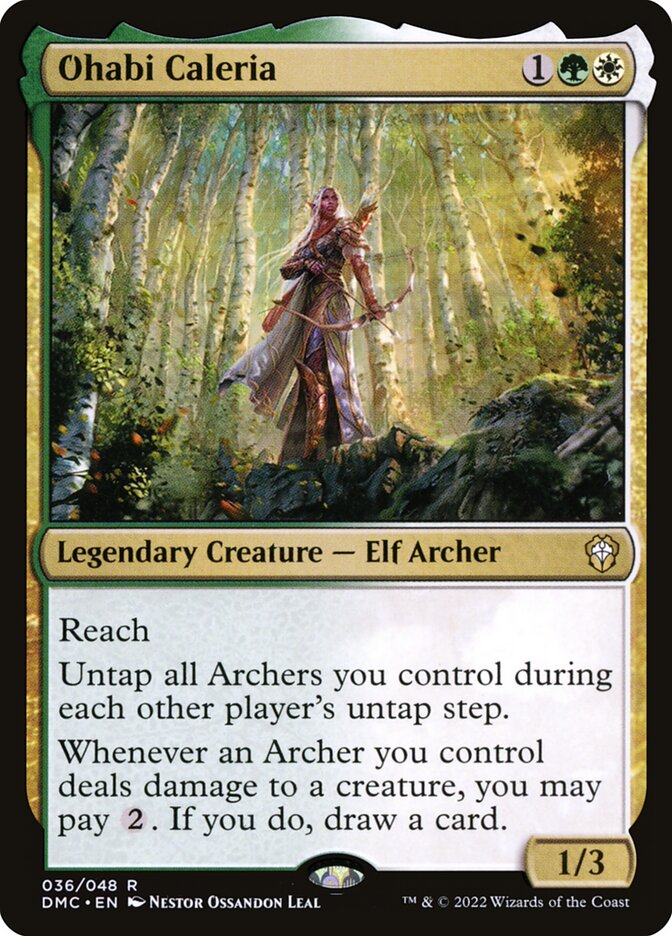 Ohabi Caleria card front