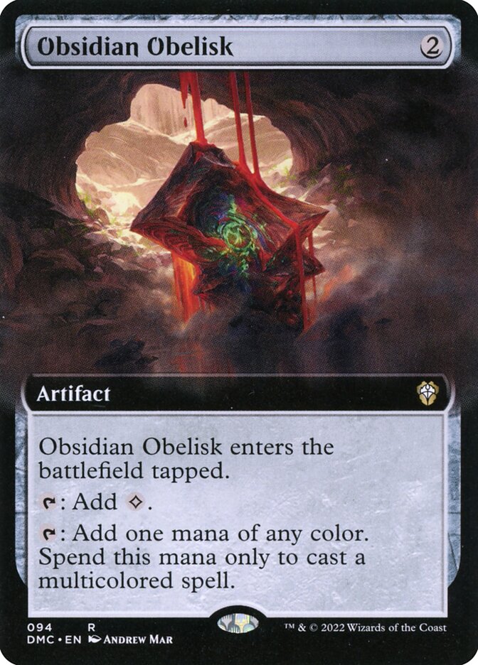 Obsidian Obelisk card front