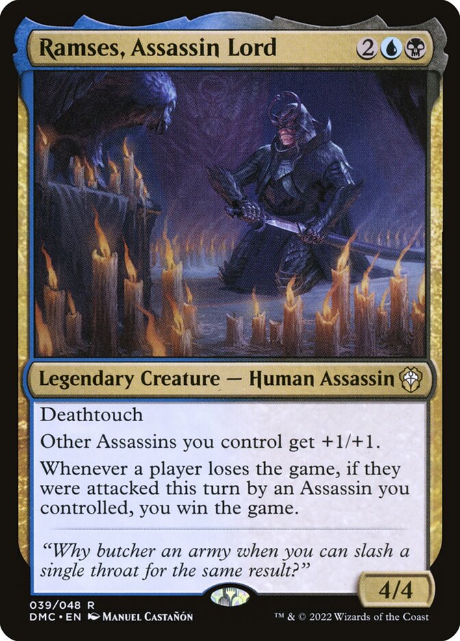 Ramses, Assassin Lord card front