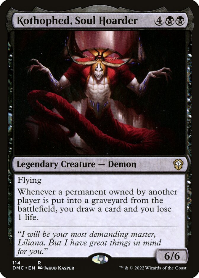 Kothophed, Soul Hoarder card front