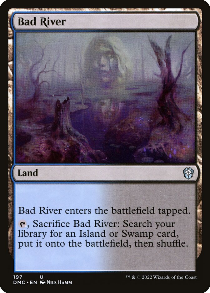 Bad River card front