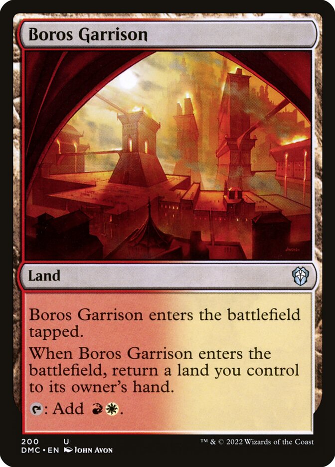 Boros Garrison card front