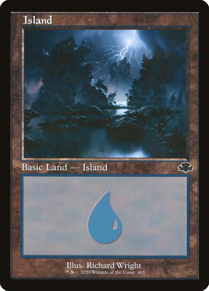Island card front