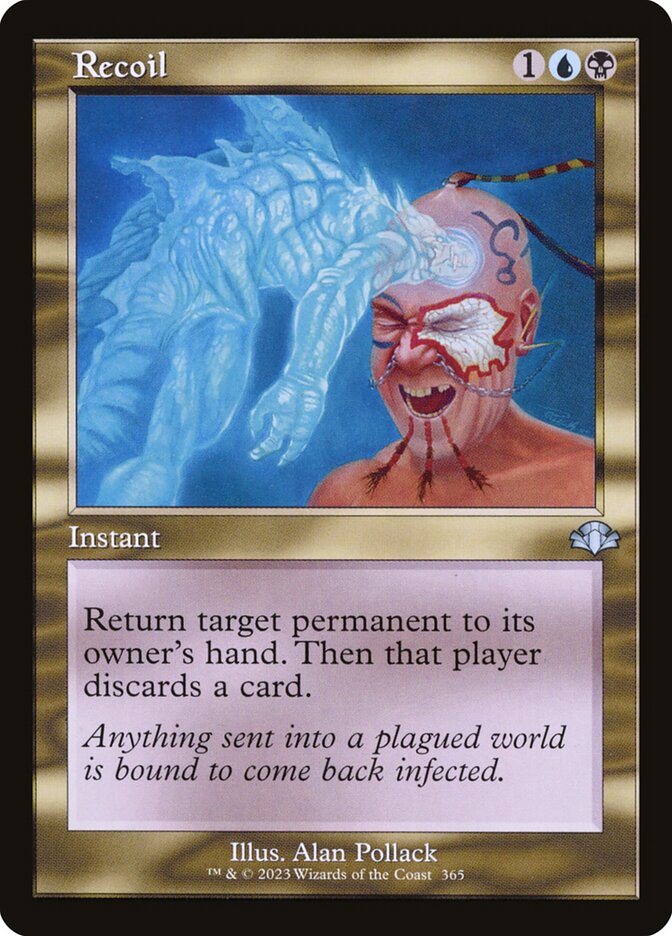 Recoil card front