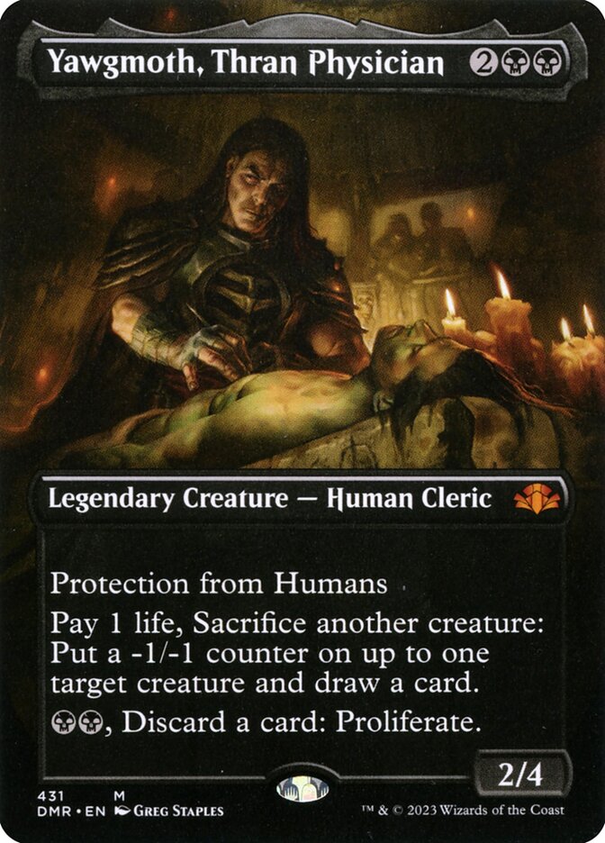 Yawgmoth, Thran Physician card front
