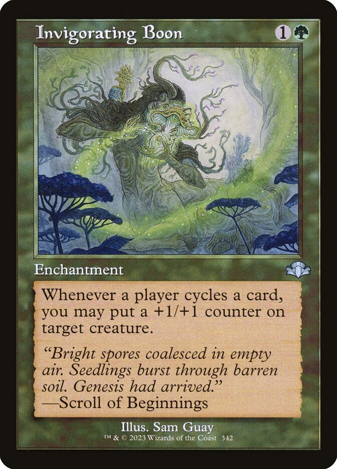 Invigorating Boon card front