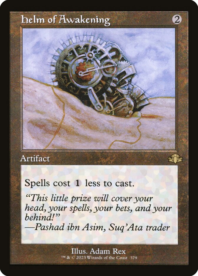 Helm of Awakening card front