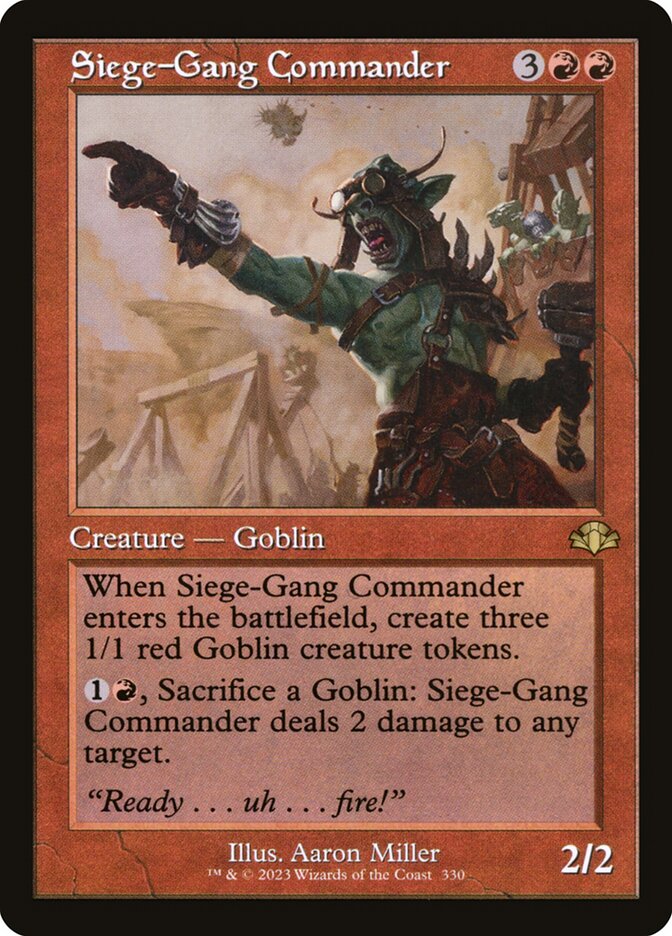 Siege-Gang Commander card front