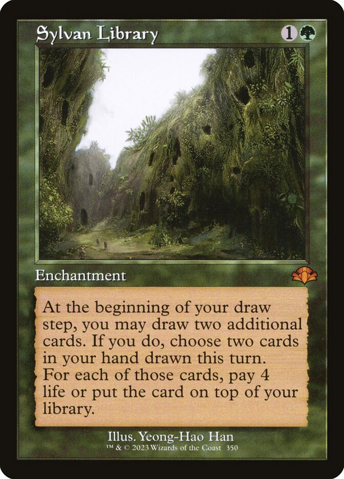 Sylvan Library card front