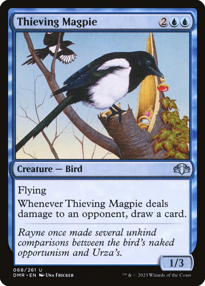 Thieving Magpie card front