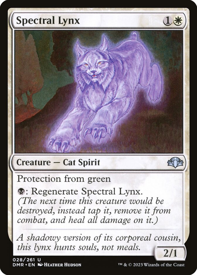 Spectral Lynx card front