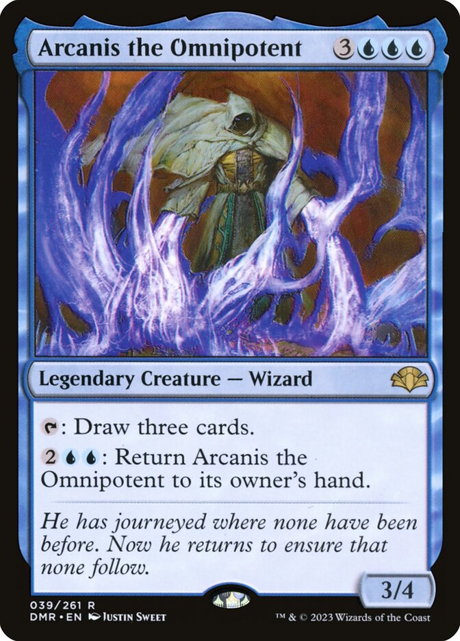 Arcanis the Omnipotent card front