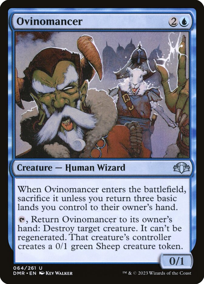Ovinomancer card front