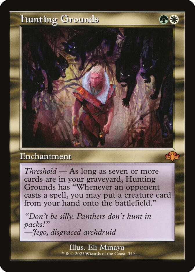Hunting Grounds card front