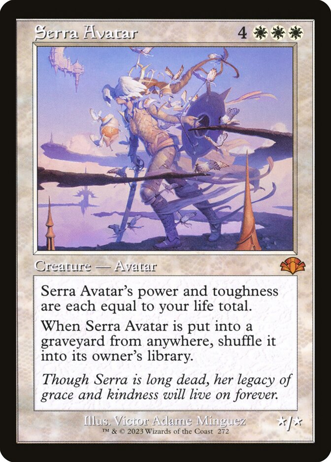 Serra Avatar card front