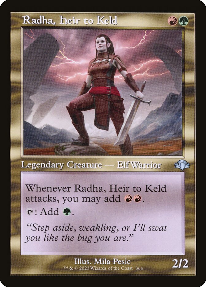 Radha, Heir to Keld card front