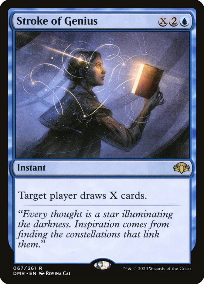 Stroke of Genius card front
