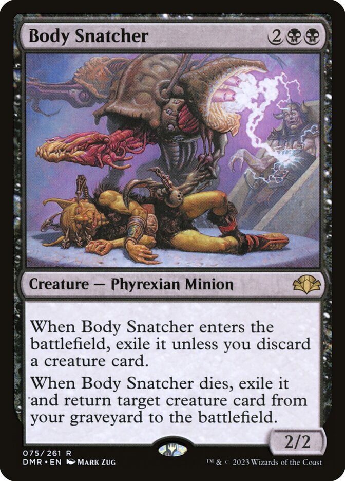 Body Snatcher card front