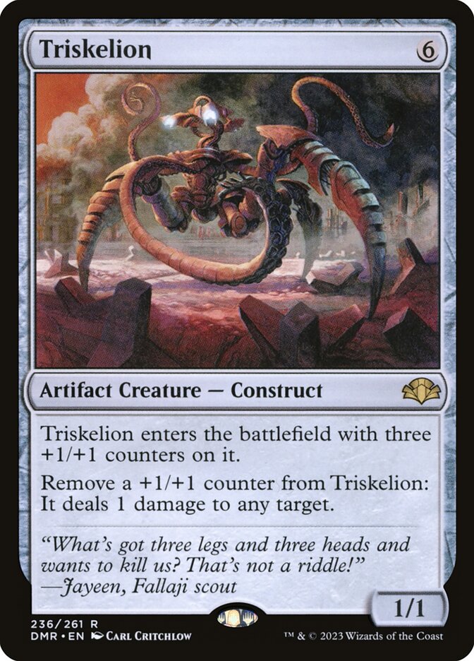 Triskelion card front
