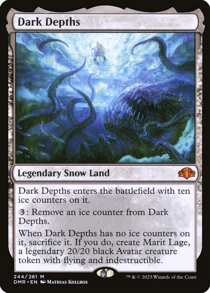 Dark Depths card front