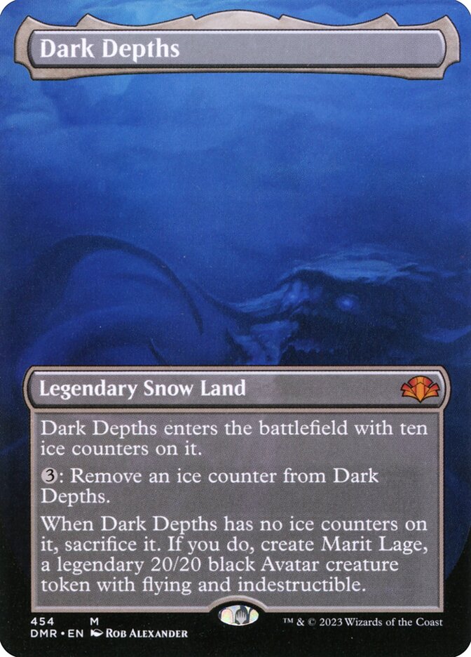 Dark Depths card front