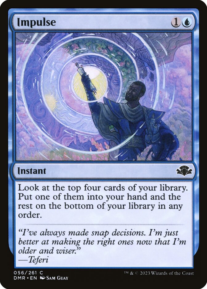 Impulse card front