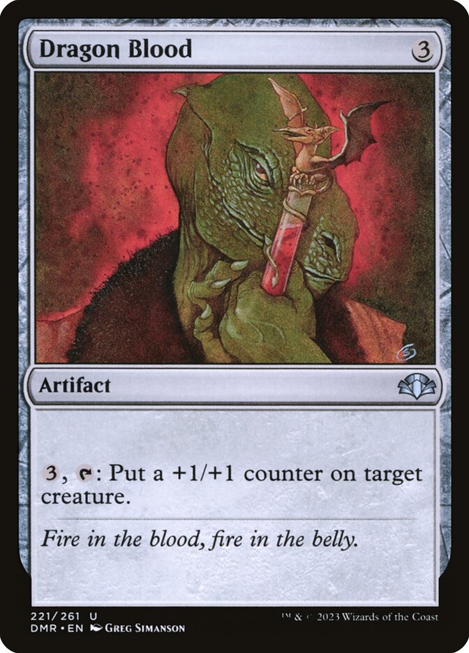 Dragon Blood card front