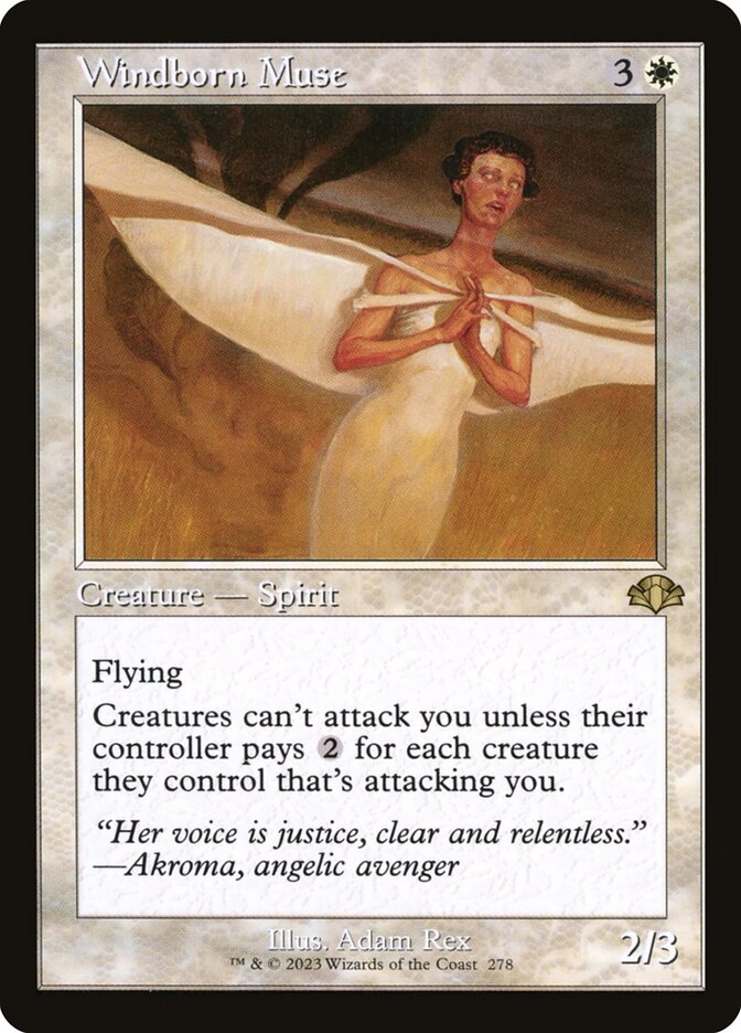 Windborn Muse card front