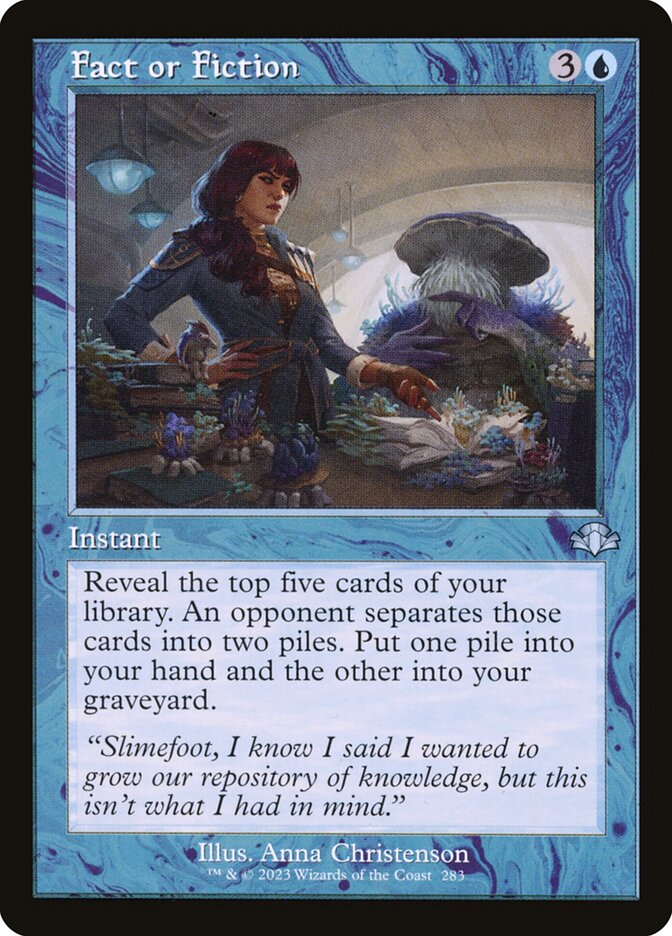 Fact or Fiction card front