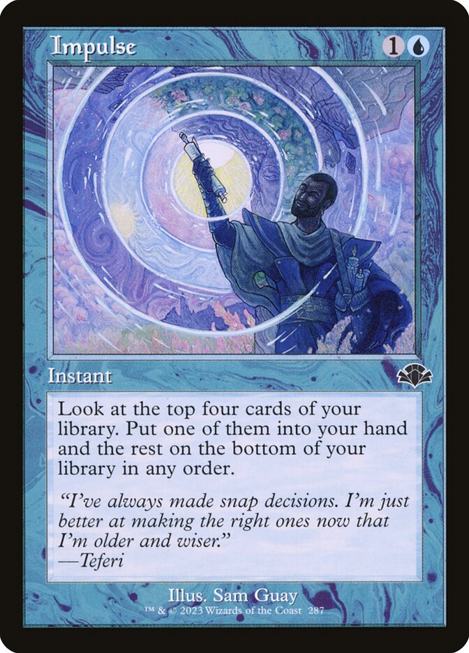 Impulse card front