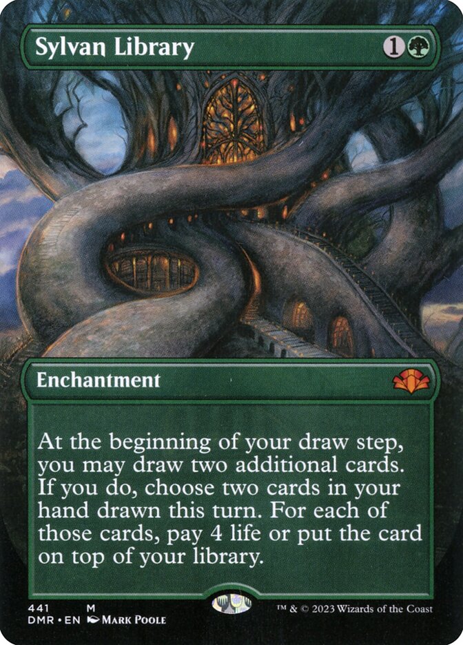 Sylvan Library card front