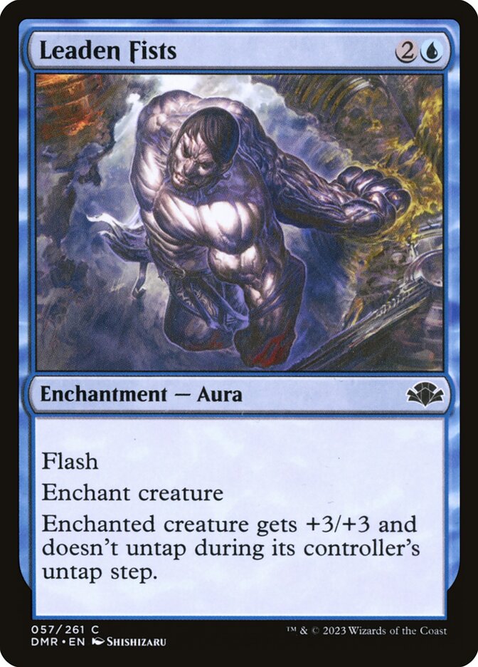 Leaden Fists card front