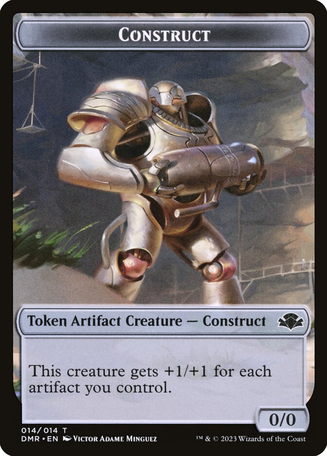 Construct card front
