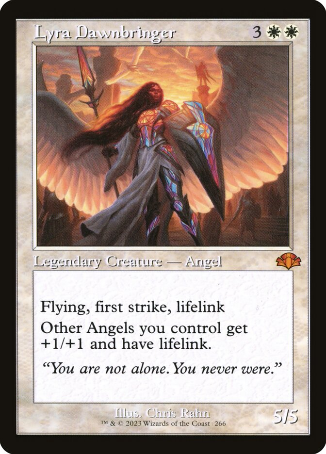 Lyra Dawnbringer card front