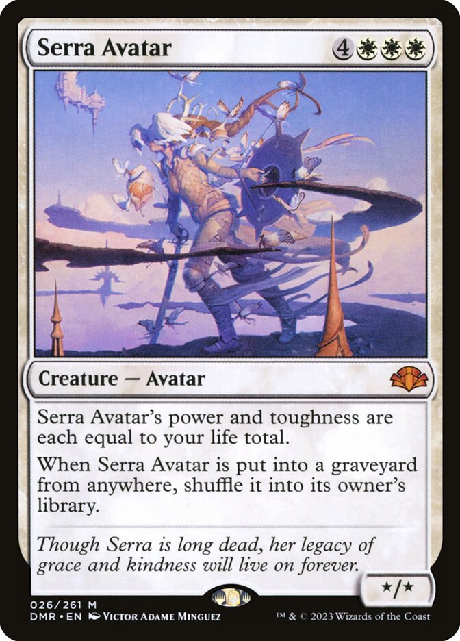 Serra Avatar card front