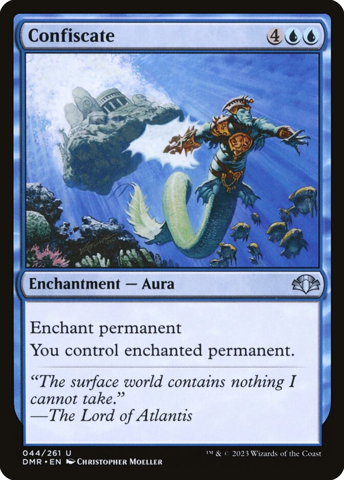 Confiscate card front