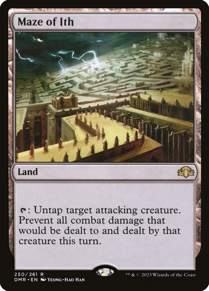 Maze of Ith card front