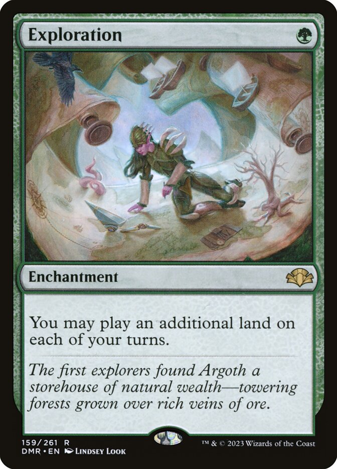 Exploration card front
