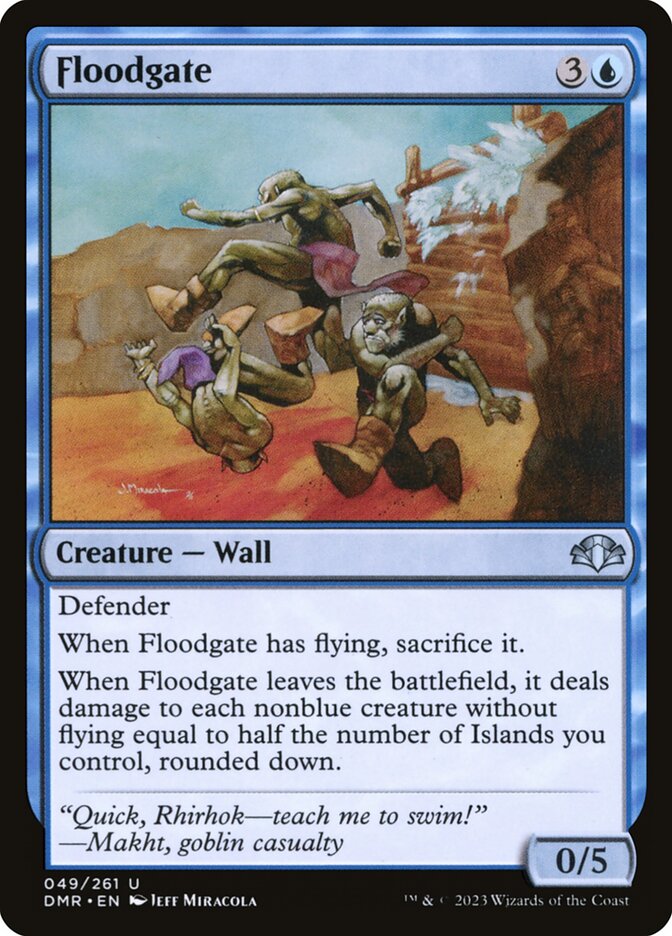 Floodgate card front
