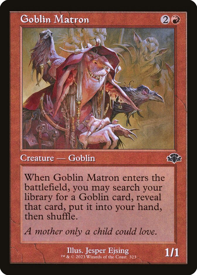 Goblin Matron card front