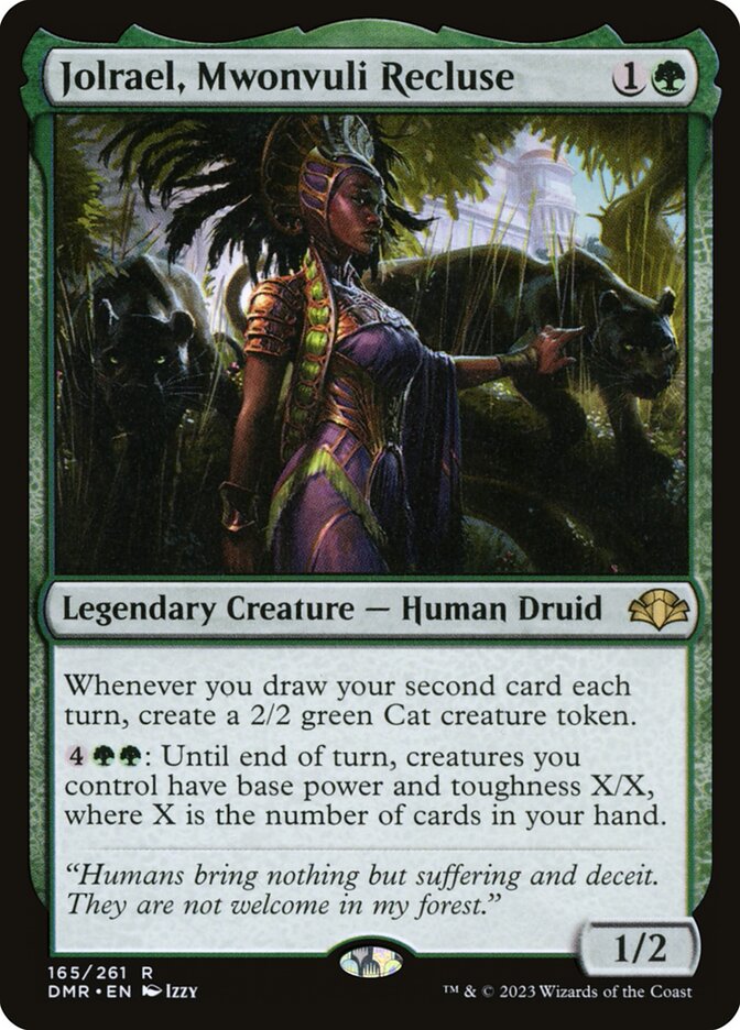 Jolrael, Mwonvuli Recluse card front