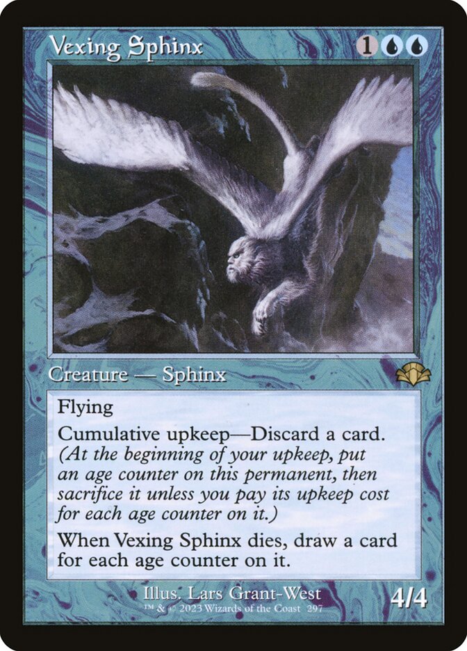 Vexing Sphinx card front