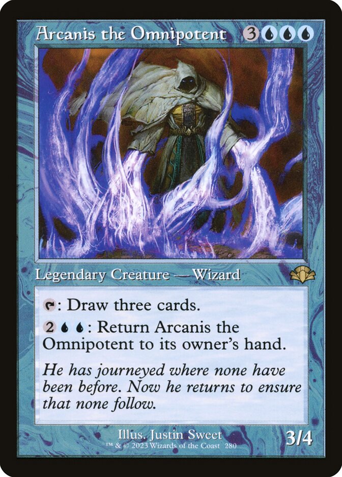Arcanis the Omnipotent card front