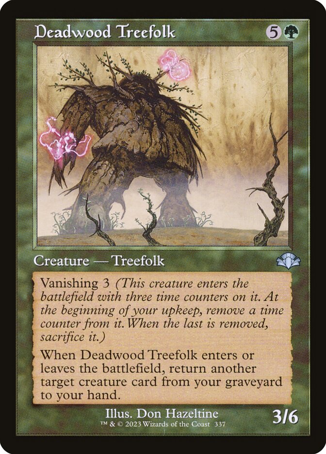 Deadwood Treefolk card front