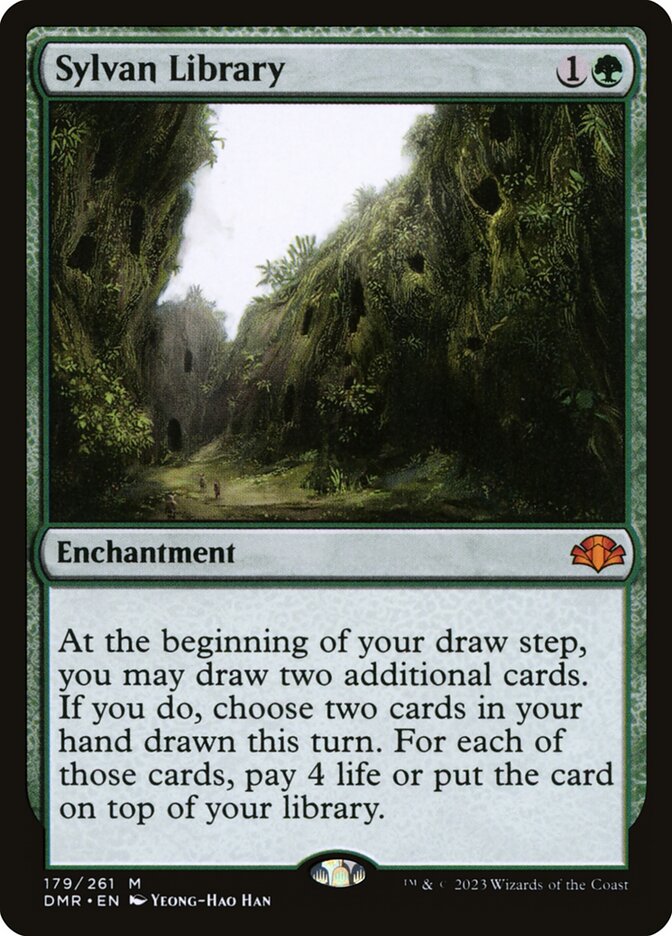 Sylvan Library card front