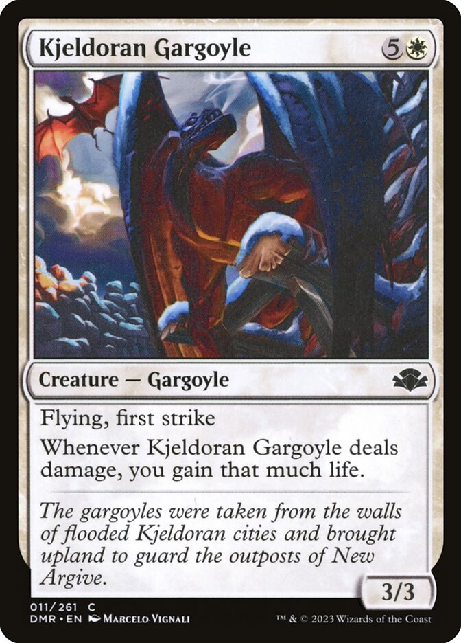 Kjeldoran Gargoyle card front