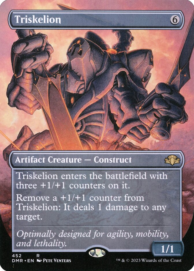 Triskelion card front